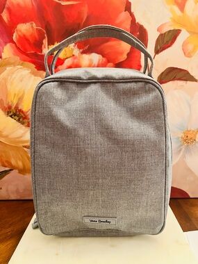 Vera Bradley Insulated Lunch Bag in Galaxy Gray (Like New)- Discontinued Style